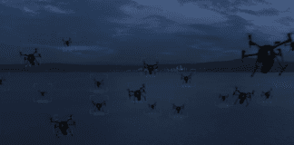 הבינה המלאכותית משנה את ההגנה מפני נחילי רחפנים Image from Northrop Grumman on YouTube