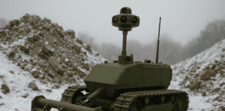 This UGV Doesn’t Flinch at Mines, Snow, or Rubble AI generated image