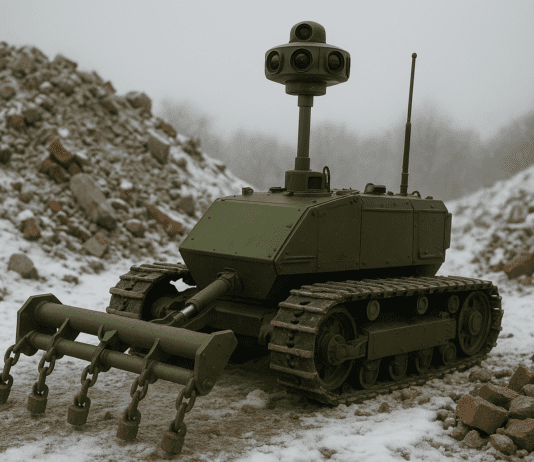 מכשולים, מוקשים ושלג עמוק: הרכב שממשיך לנוע בכל מצב AI generated image