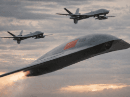 This Stealth UAV Is Built to Scout Ahead of the Strike AI generated image
