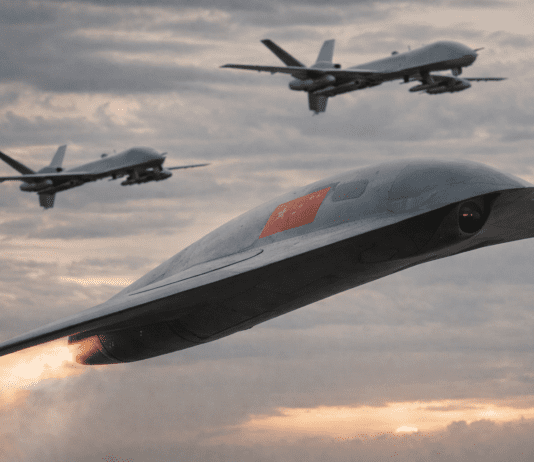 This Stealth UAV Is Built to Scout Ahead of the Strike AI generated image