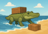 Amphibious Alligator Brings Autonomy to Maritime Logistics AI generated image
