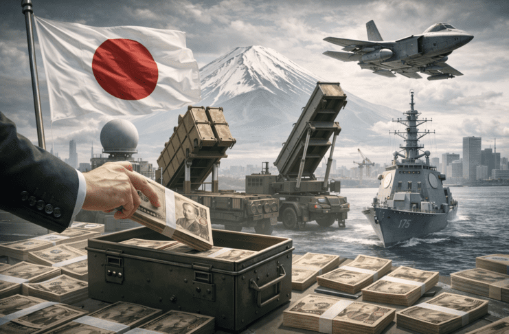 Another Country Joins the Trend With a Strategic Shift To a Large Defense Budget AI generated image