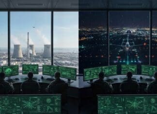 חשיבות מימושי AI לצורך היתוך נתונים וניהול אי ודאות במערכות הגנה רב-שכבתיות נגד כטב"מים AI generated image