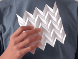 האוריגמי שמסוגל לשאת משקלים עצומים — ועשוי להציל חיים Image from SocietyForScience on Youtube