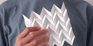 Origami Reinvented: A Fold Tough Enough for Field Use Image from SocietyForScience on Youtube