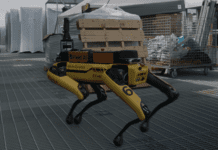 Robot Dog Patrols the Jobsite Like a Mini Recon Unit Image from FieldAI on Youtube