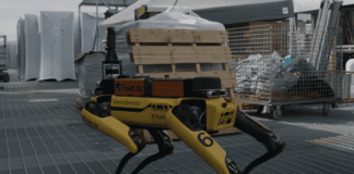 ניטור, תיעוד ובטיחות — הכלב הרובוטי שמביא סדר למרחב הבנייה Image from FieldAI on Youtube