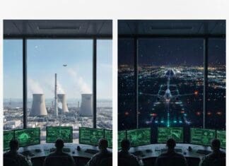 חשיבות מימושי AI לצורך היתוך נתונים וניהול אי ודאות במערכות הגנה רב-שכבתיות נגד כטב"מים AI generated image