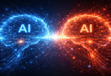 חברת הגנת סייבר שנועדה להילחם בבינה מלאכותית ע"י בינה מלאכותית גייסה עשרות מיליוני דולרים AI generated image