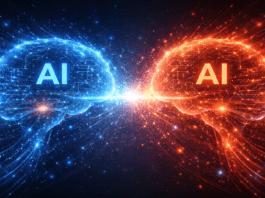 חברת הגנת סייבר שנועדה להילחם בבינה מלאכותית ע"י בינה מלאכותית גייסה עשרות מיליוני דולרים AI generated image