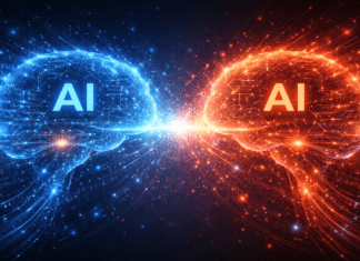 חברת הגנת סייבר שנועדה להילחם בבינה מלאכותית ע"י בינה מלאכותית גייסה עשרות מיליוני דולרים AI generated image