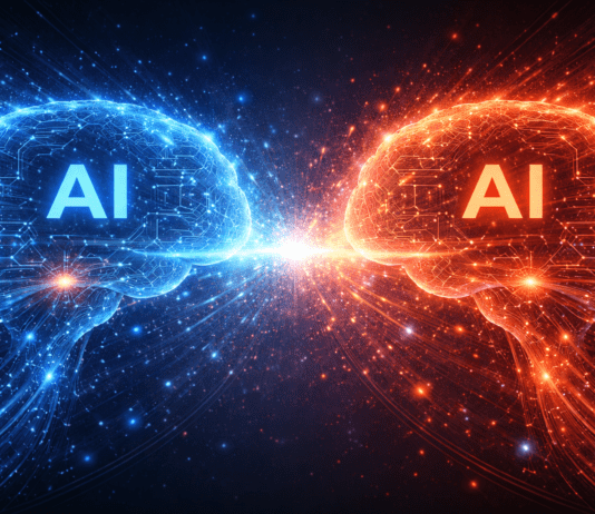 חברת הגנת סייבר שנועדה להילחם בבינה מלאכותית ע"י בינה מלאכותית גייסה עשרות מיליוני דולרים AI generated image