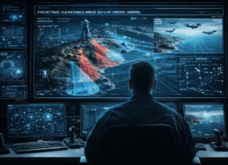 טכנולוגיית נגד־רחפנים שמקדימה את האיום AI generated image