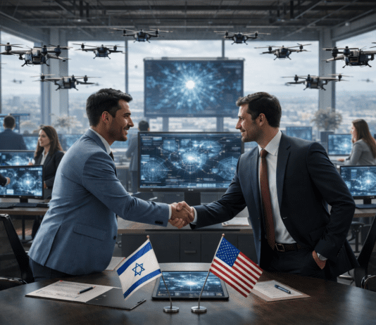 There’s More Than One Way to Control A Swarm of Drones AI generated image