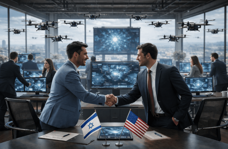 There’s More Than One Way to Control A Swarm of Drones AI generated image