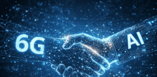 הדור הבא של תקשורת סלולרית יכול להיות מונע על ידי בינה מלאכותית AI generated image