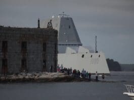 When Stealth Meets Hypersonic Strike at Sea Image by Wikimedia (Creative Commons)