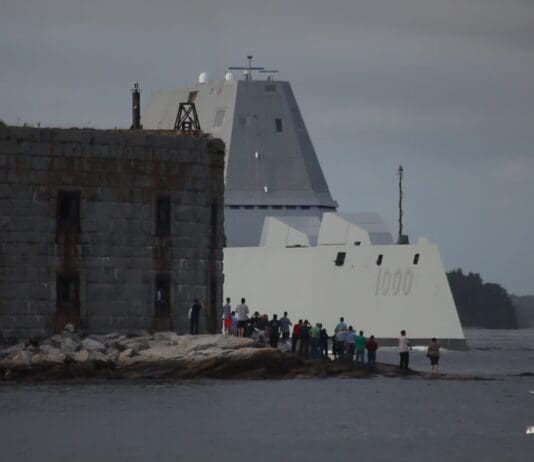 When Stealth Meets Hypersonic Strike at Sea Image by Wikimedia (Creative Commons)