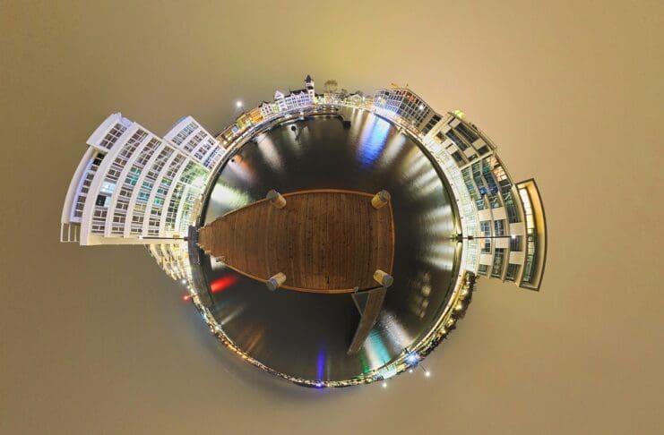 חיישן אחד, תמונת מצב מלאה: מודעות קרובה ב־360° למערכות אוטונומיות