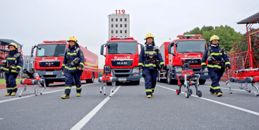The Rise of Robot Responders in Dangerous Disaster Zones Image from DEEP Robotics on YouTube