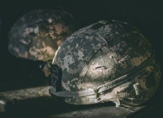 The Combat Helmet That Does More Than Stop Bullets