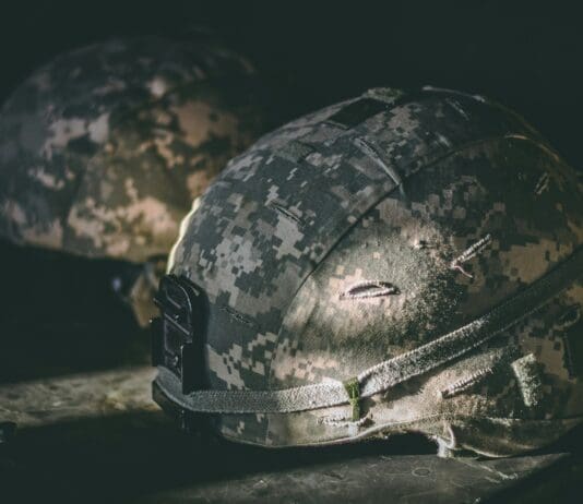 The Combat Helmet That Does More Than Stop Bullets