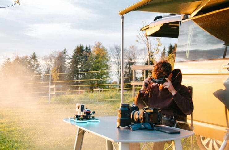 חוויית טיסה בגוף ראשון בכלי טיס נשלט מרחוק