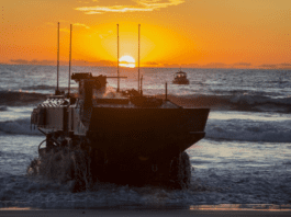 This 8×8 Vehicle Goes From Ocean to Battlefield Image by Wikimedia (Creative Commons)