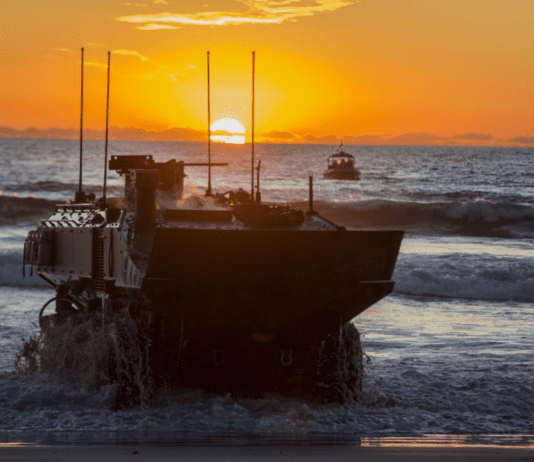 This 8×8 Vehicle Goes From Ocean to Battlefield Image by Wikimedia (Creative Commons)