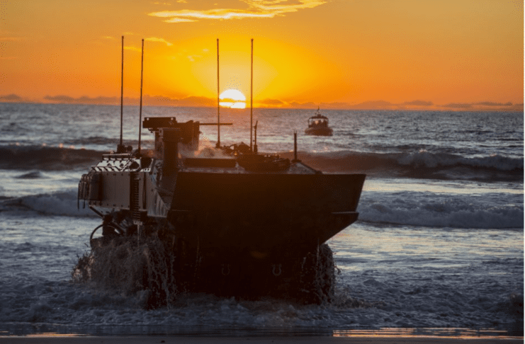 This 8×8 Vehicle Goes From Ocean to Battlefield Image by Wikimedia (Creative Commons)