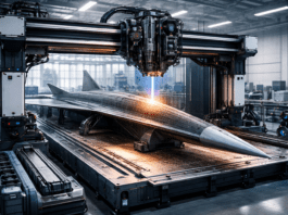 The Hypersonic Vehicle Built Almost Entirely by Printer AI generated image