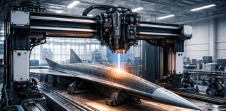 כלי הטיס ההיפרסוני שנבנה כמעט כולו במדפסת AI generated image