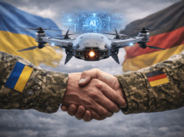 שיתוף פעולה תעשייתי מול ביקוש מבצעי: רחפן תקיפה חדש AI generated image