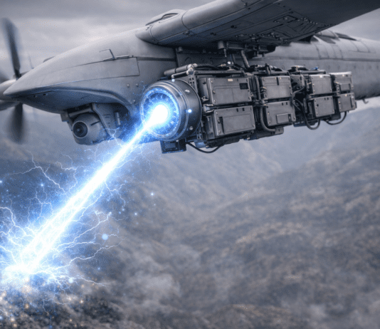 A Modular Weapon That Disrupts the Battlefield’s Signals AI generated image
