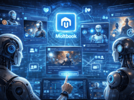 The Security Risks Behind the Internet’s First Social Network for AI Agents AI generated image