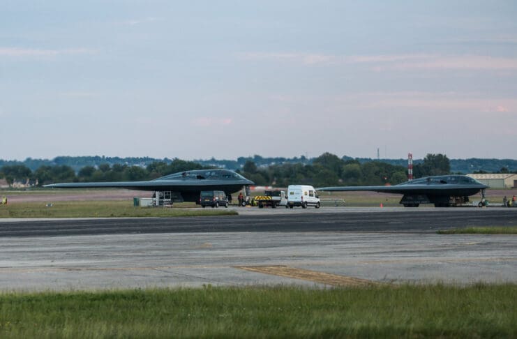 כך ניתן להאיץ מפציצי כנף מעופפת בלי לפגוע בחמקנות Image by Wikimedia (Creative Commons)