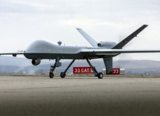 This Jet-Powered Drone Can Fight Without Giving Away Its Position Image by Wikimedia (Creative Commons)