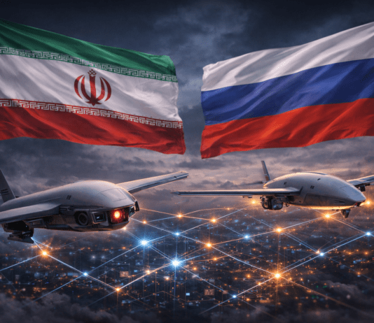 Beyond Hardware: The Software Driving Drone Strikes AI generated image
