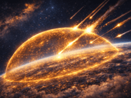 A $185 Billion Shield in the Sky: The Future of Missile Defense Takes Shape AI generated image