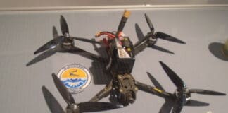 The Drone Built to Take Down Other Drones Image by Wikimedia (Creative Commons)