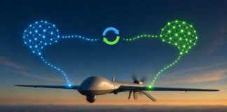 Mid-Air AI Handoff: A New Era for Combat Aviation AI generated image