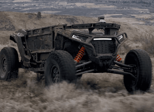 הרובוט שמרחיב את הראייה — מהקרקע אל השמיים Image from Overland AI on YouTube