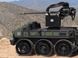 The Robot That Carries Gear—and Watches for Threats Image from HDT Global on YouTube