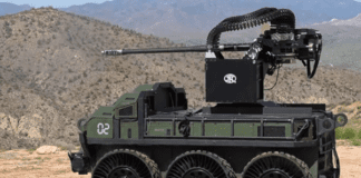 The Robot That Carries Gear—and Watches for Threats Image from HDT Global on YouTube