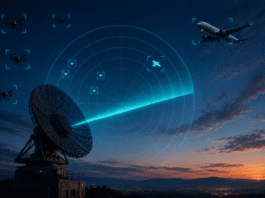 A Next-Gen Radar Built for Both Drones and Aircraft AI generated image