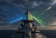 A New Naval Radar Can Split Itself Into Multiple Missions at Once AI generated image