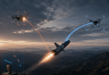 This Drone Interceptor Can Change Targets After It’s Already Launched AI generated image