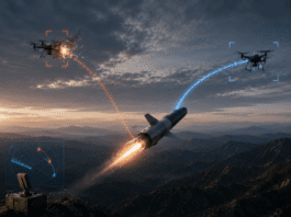 This Drone Interceptor Can Change Targets After It’s Already Launched AI generated image