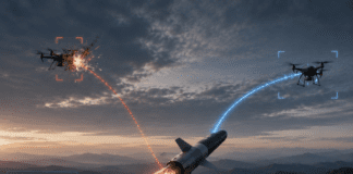 This Drone Interceptor Can Change Targets After It’s Already Launched AI generated image